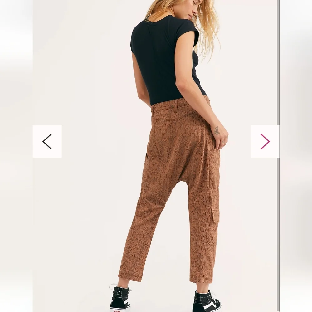 Free People Desert Days Harem Utility Pants - Picture 2 of 5